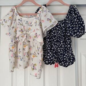 Bundle of 2 Tops Girls Size 10/12